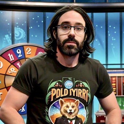 Imagine me wearing a cool T-shirt on Wheel of Fortune
