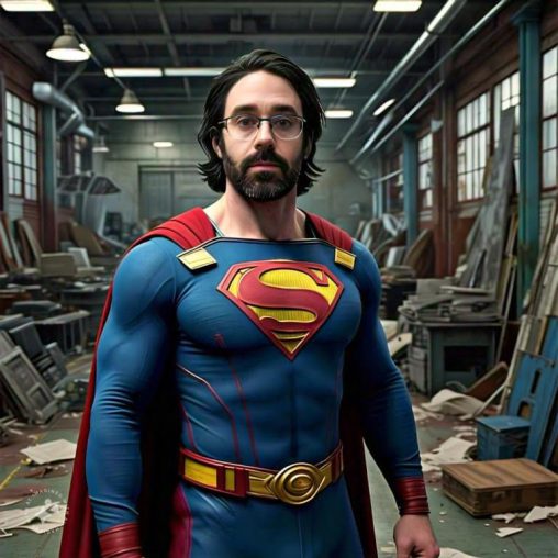 Imagine me as Superman