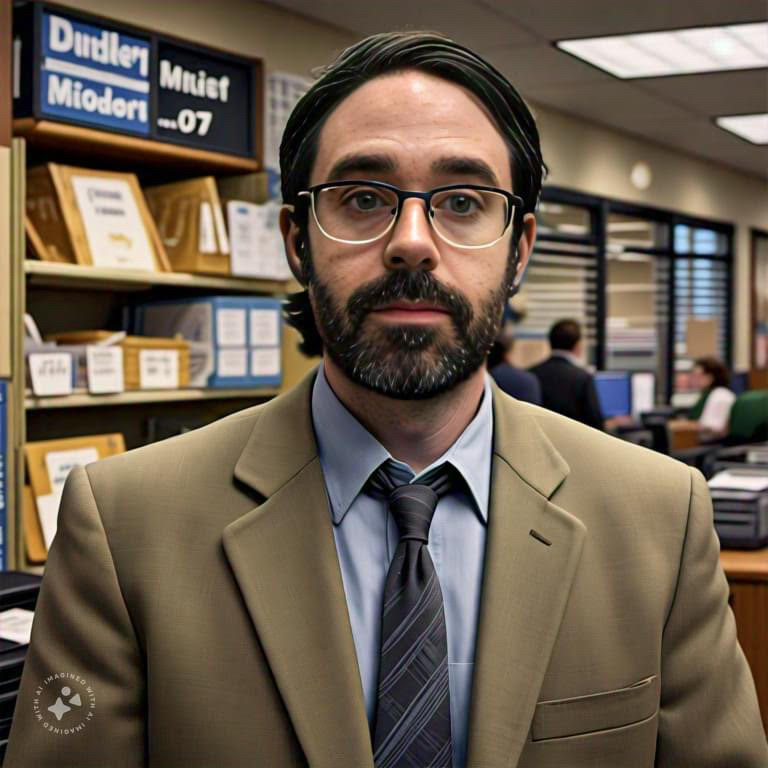 Imagine me working at Dunder Mifflin