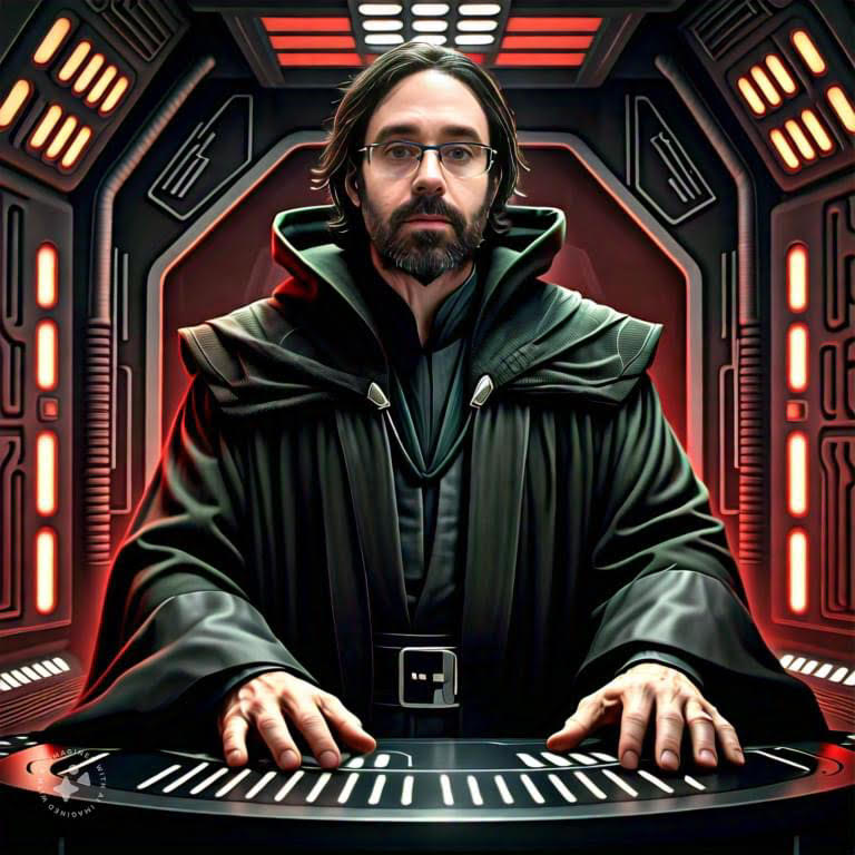 Imagine me as a Sith Lord