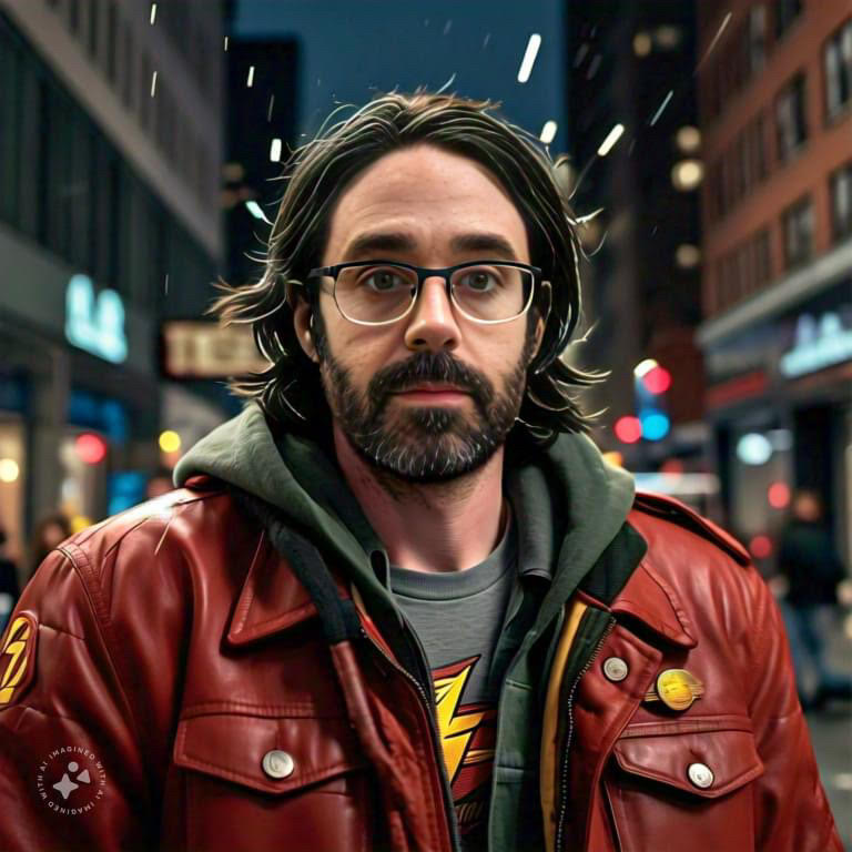 Imagine me as the Flash