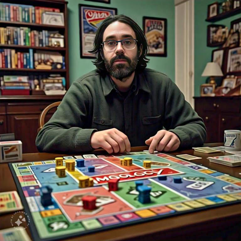 Imagine me playing Monopoly