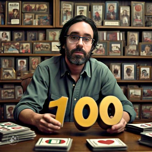 Imagine me loving the number 100