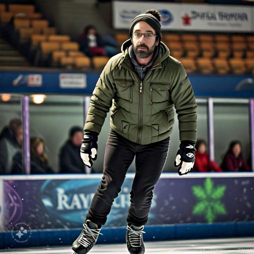 Imagine me ice skating