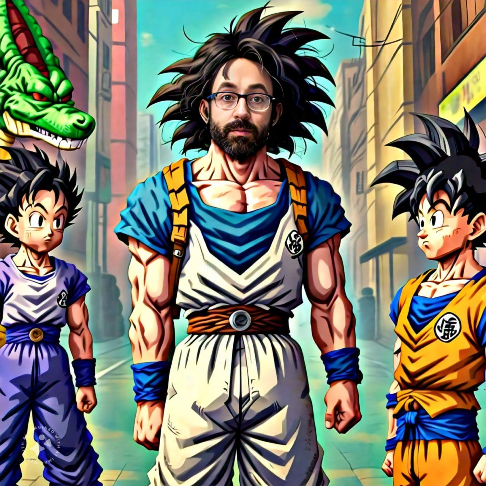 Imagine me in Dragon Ball Z