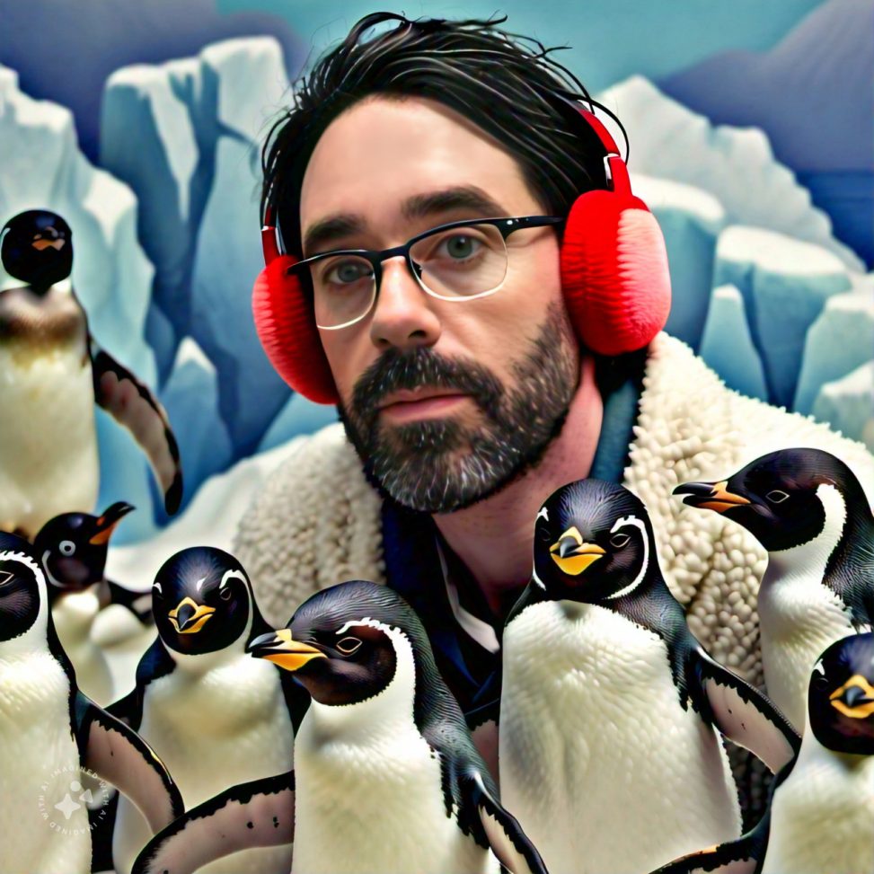 Imagine me with penguins