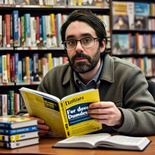 Imagine me reading a “for dummies” book