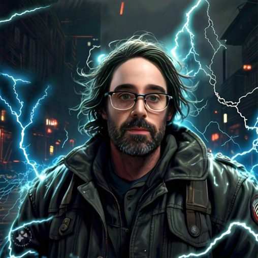 Imagine me surrounded by electricity and lightning