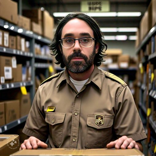 Imagine me working for UPS