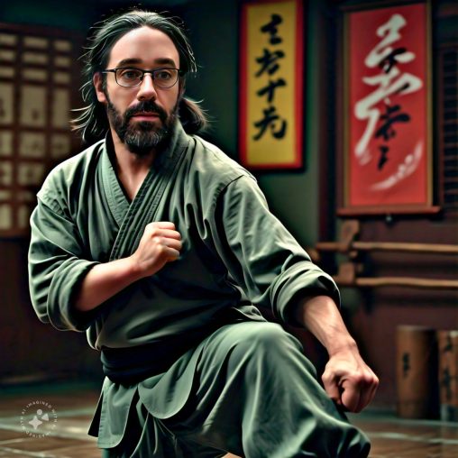 Imagine me doing Kung Fu