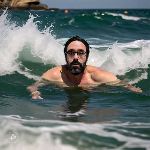 Imagine me in the ocean