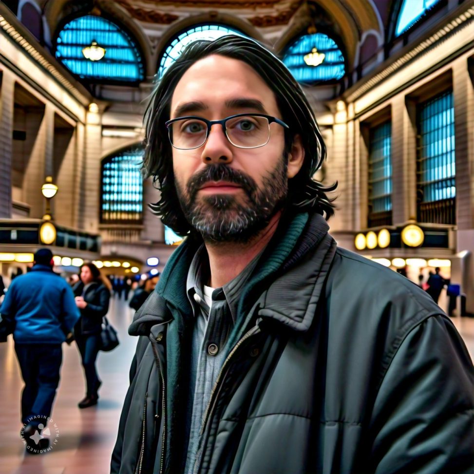 Imagine me at Grand Central Station in New York City