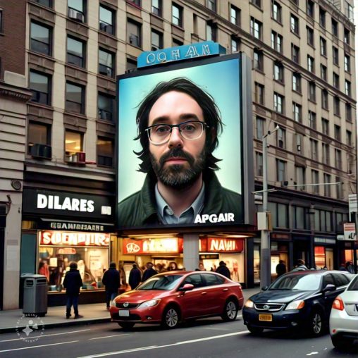 Imagine me on a billboard