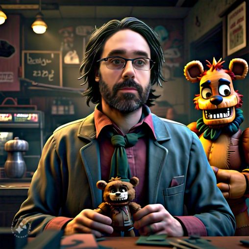 Imagine me at Five Nights at Freddy’s