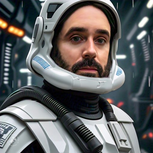 Imagine me as a Stormtrooper
