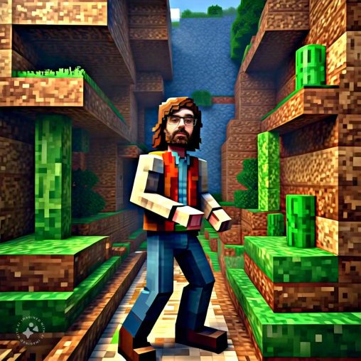 Imagine me in Minecraft
