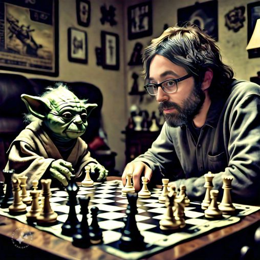 Imagine me playing chess with Yoda