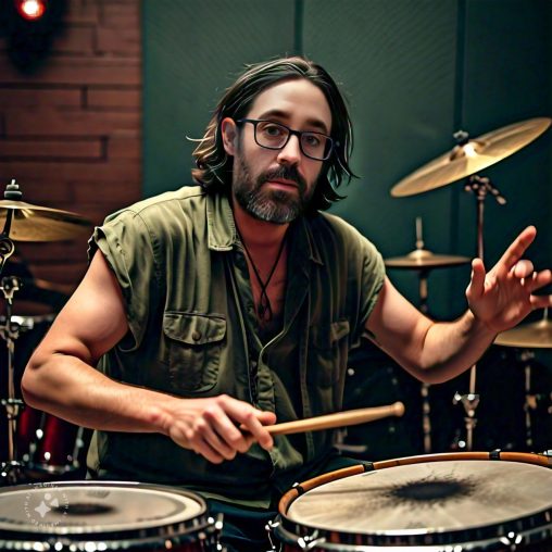 Imagine me playing the drums