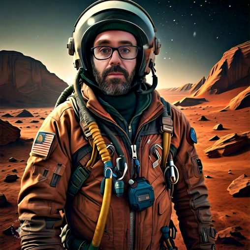 Imagine me on Mars