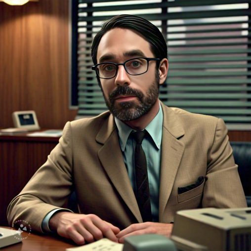 Imagine me on Mad Men
