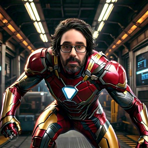 Imagine me as Iron Man