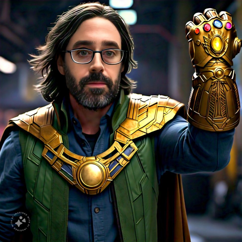 Imagine me wielding the Infinity Gauntlet