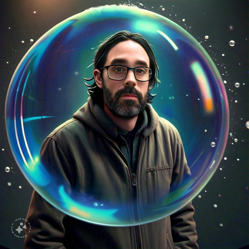 Imagine me in a bubble