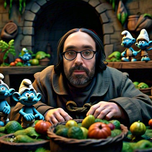 Imagine me as Gargamel from the Smurfs
