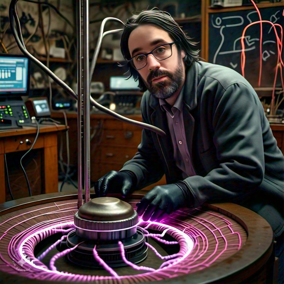 Imagine me touching a Tesla Coil