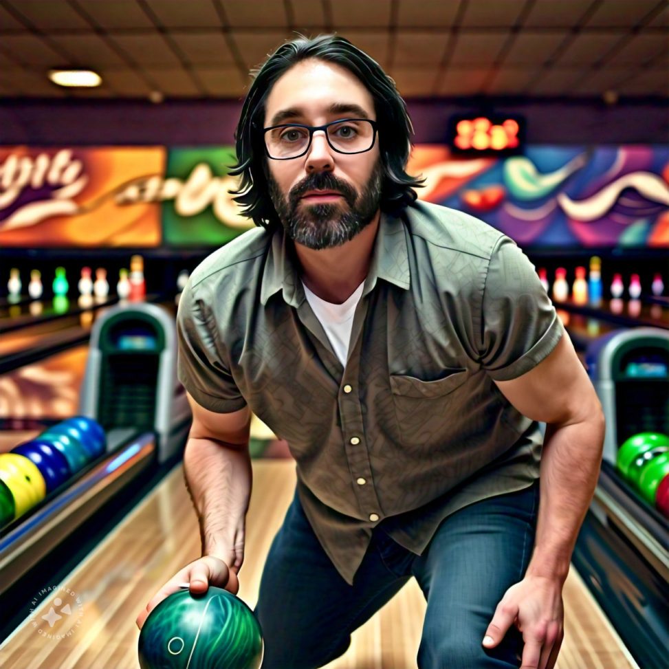 Imagine me bowling