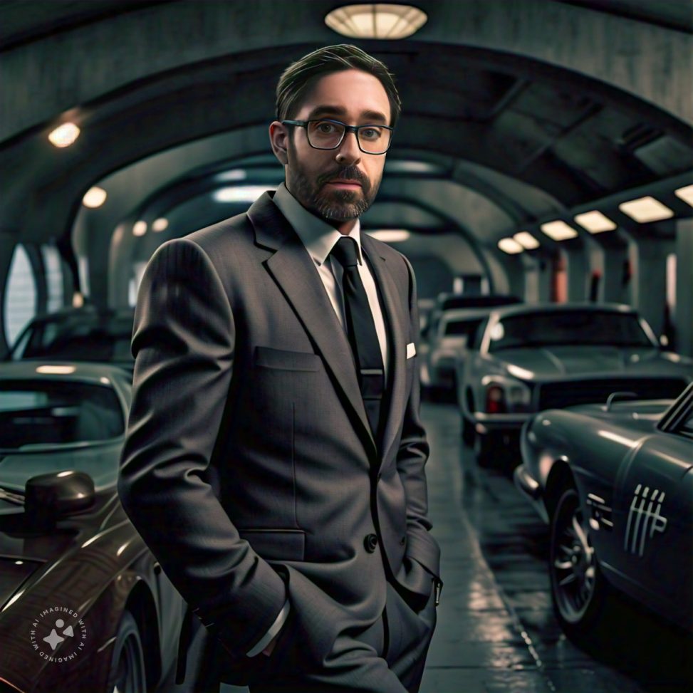 Imagine me as James Bond