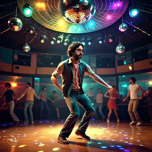 Imagine me dancing under a disco ball