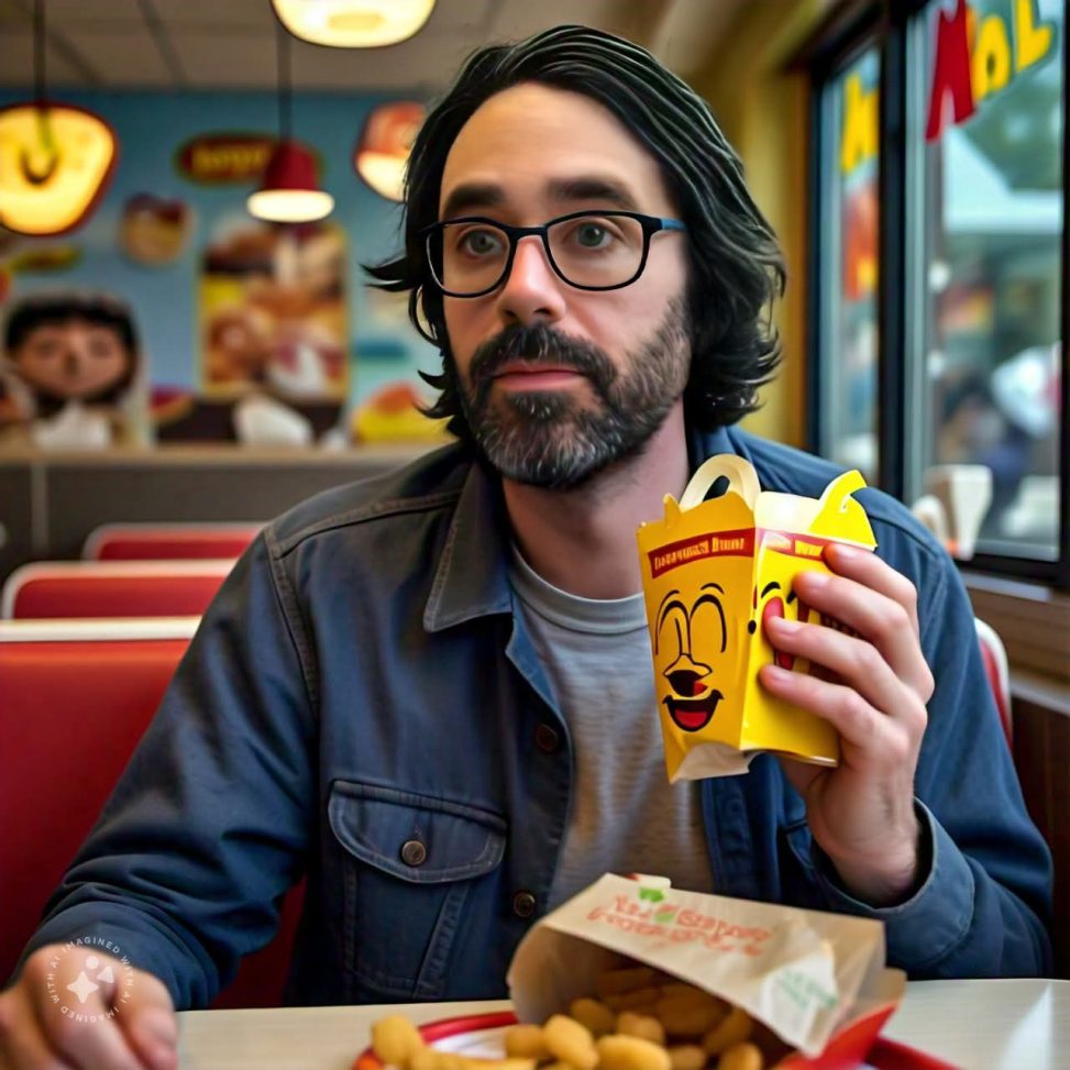 Imagine me eating a happy meal